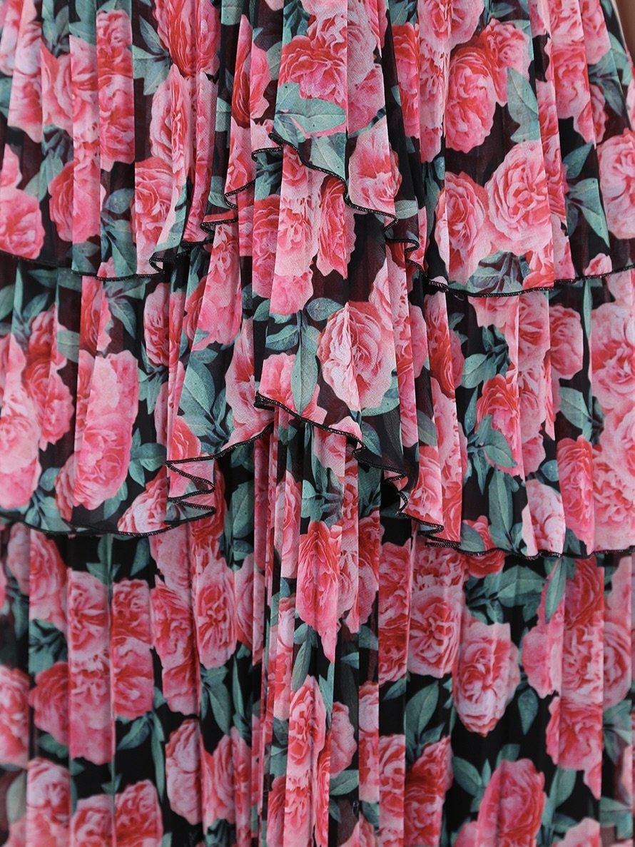Odi et Amo Abito Rose Rosa
