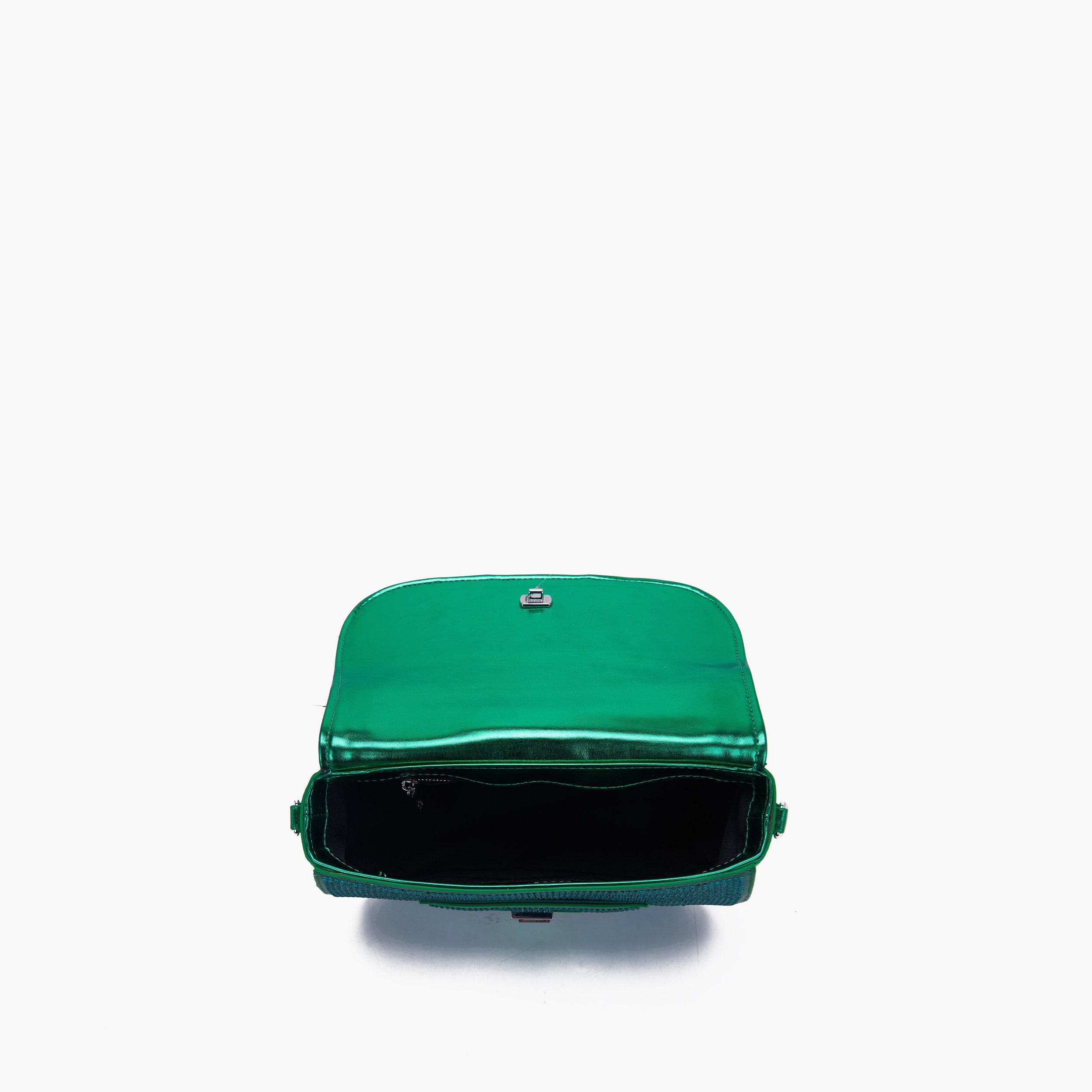 La Carrie Borsa Microstrass Verde
