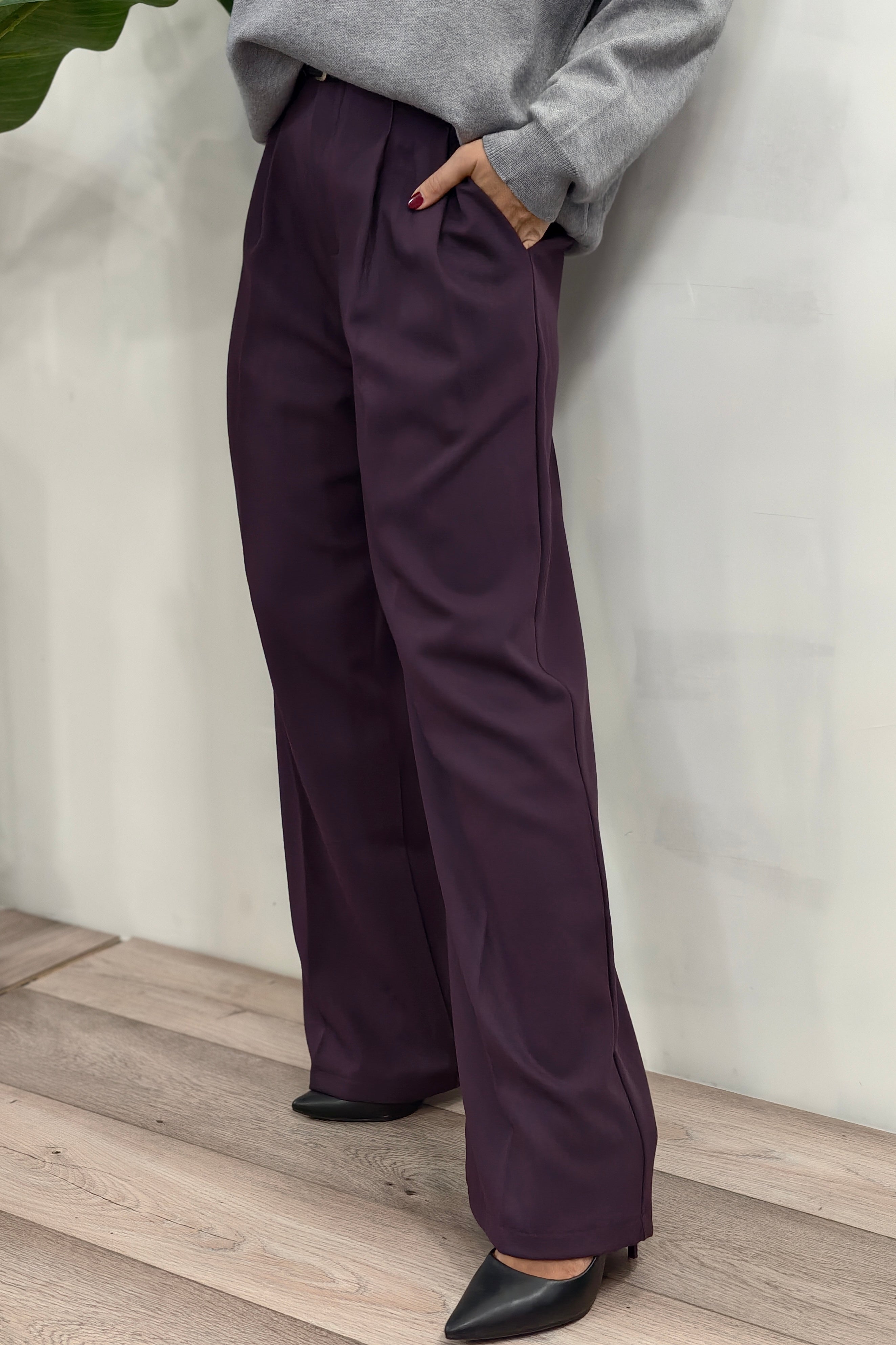 Pantalone Paris Prugna