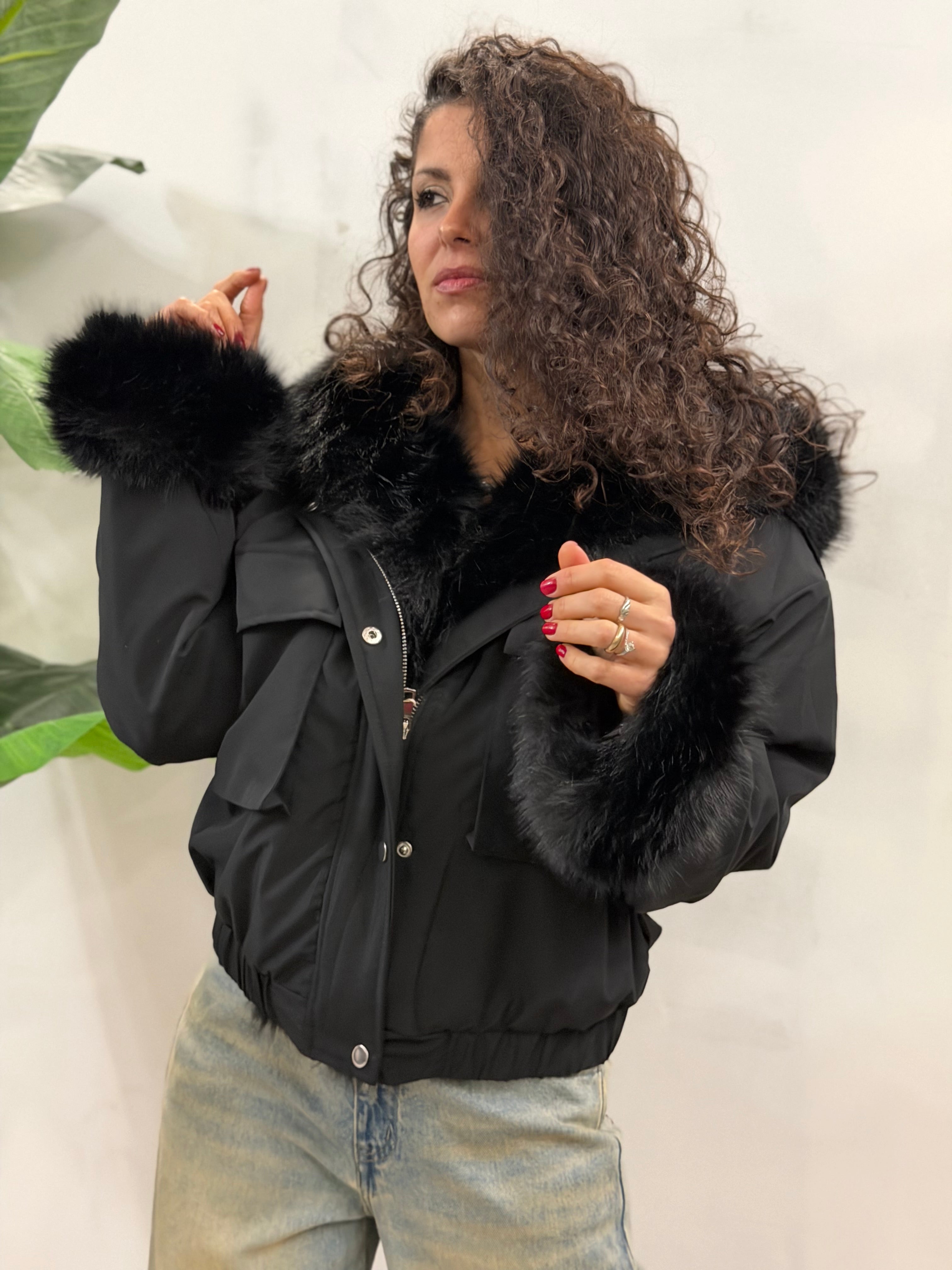 Bomber Helsinki Nero