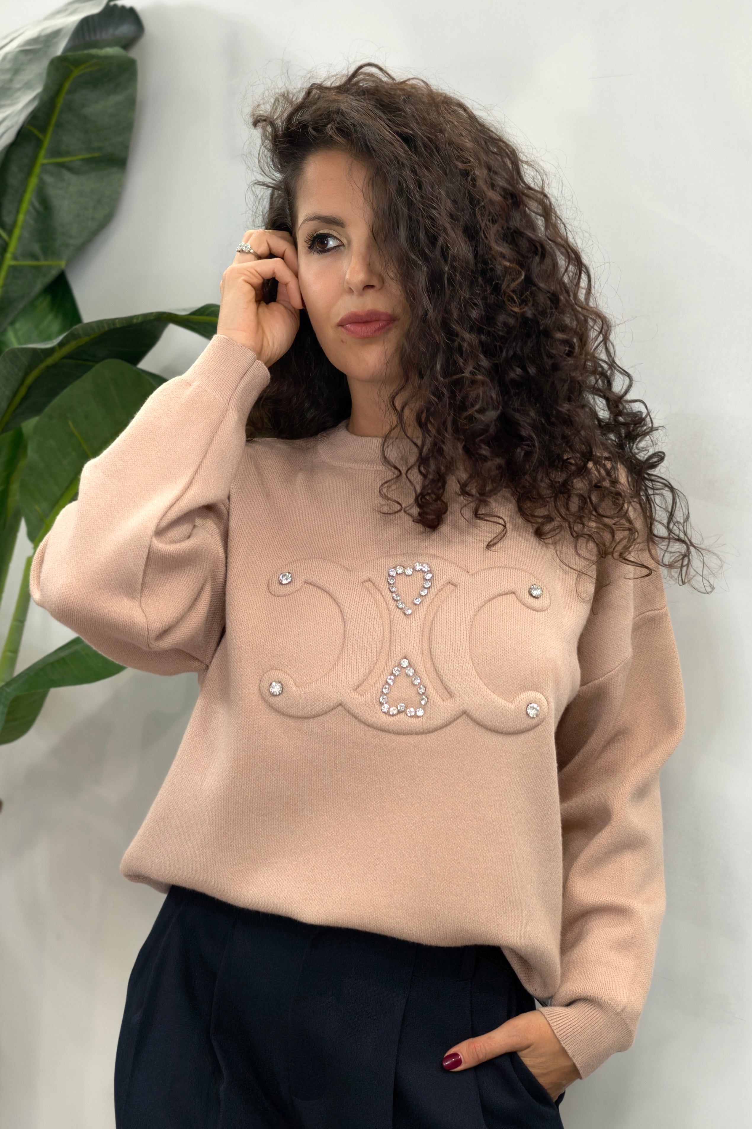 Pull CC Strass
