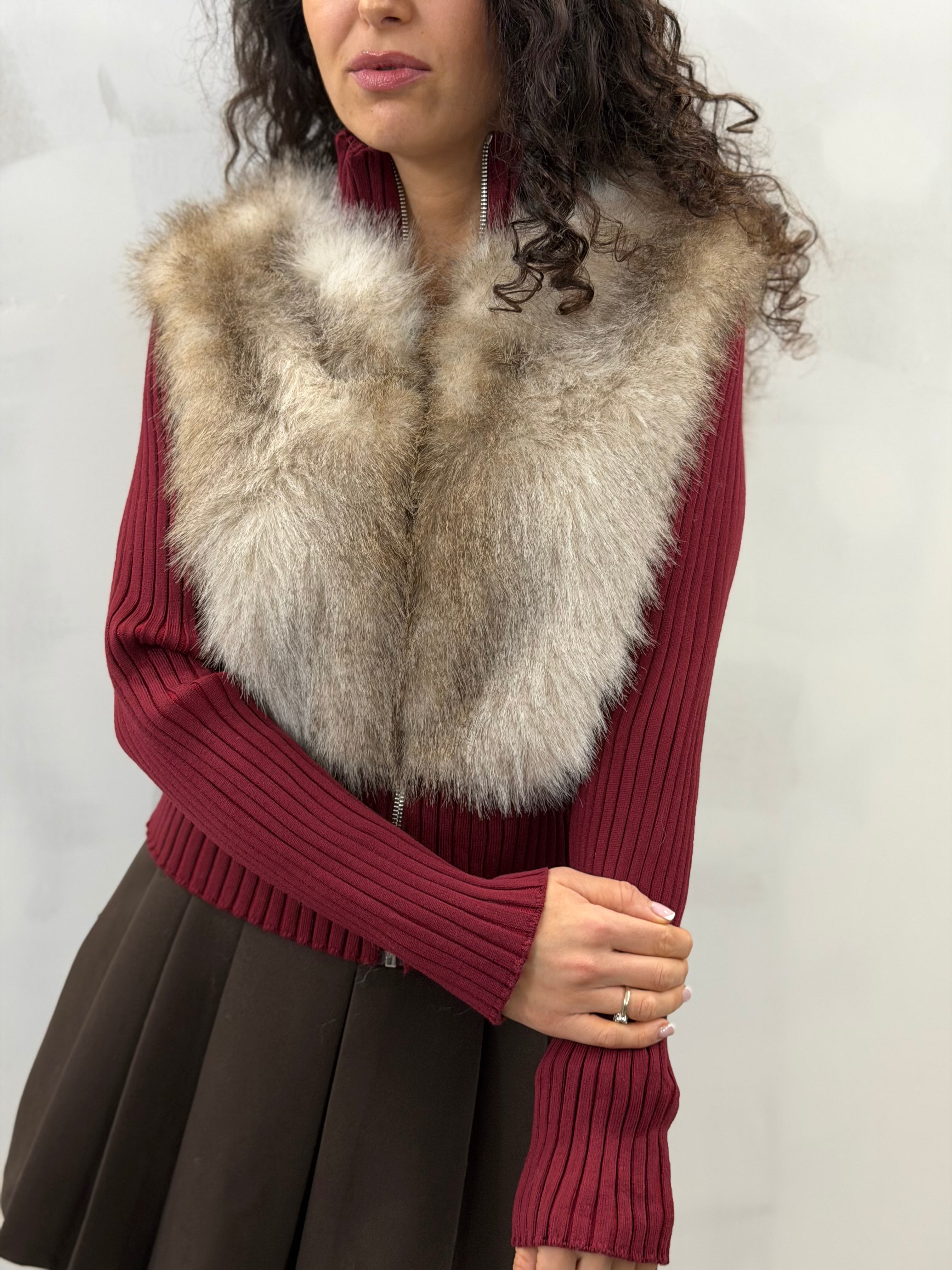 Cardigan Hug Bordeaux