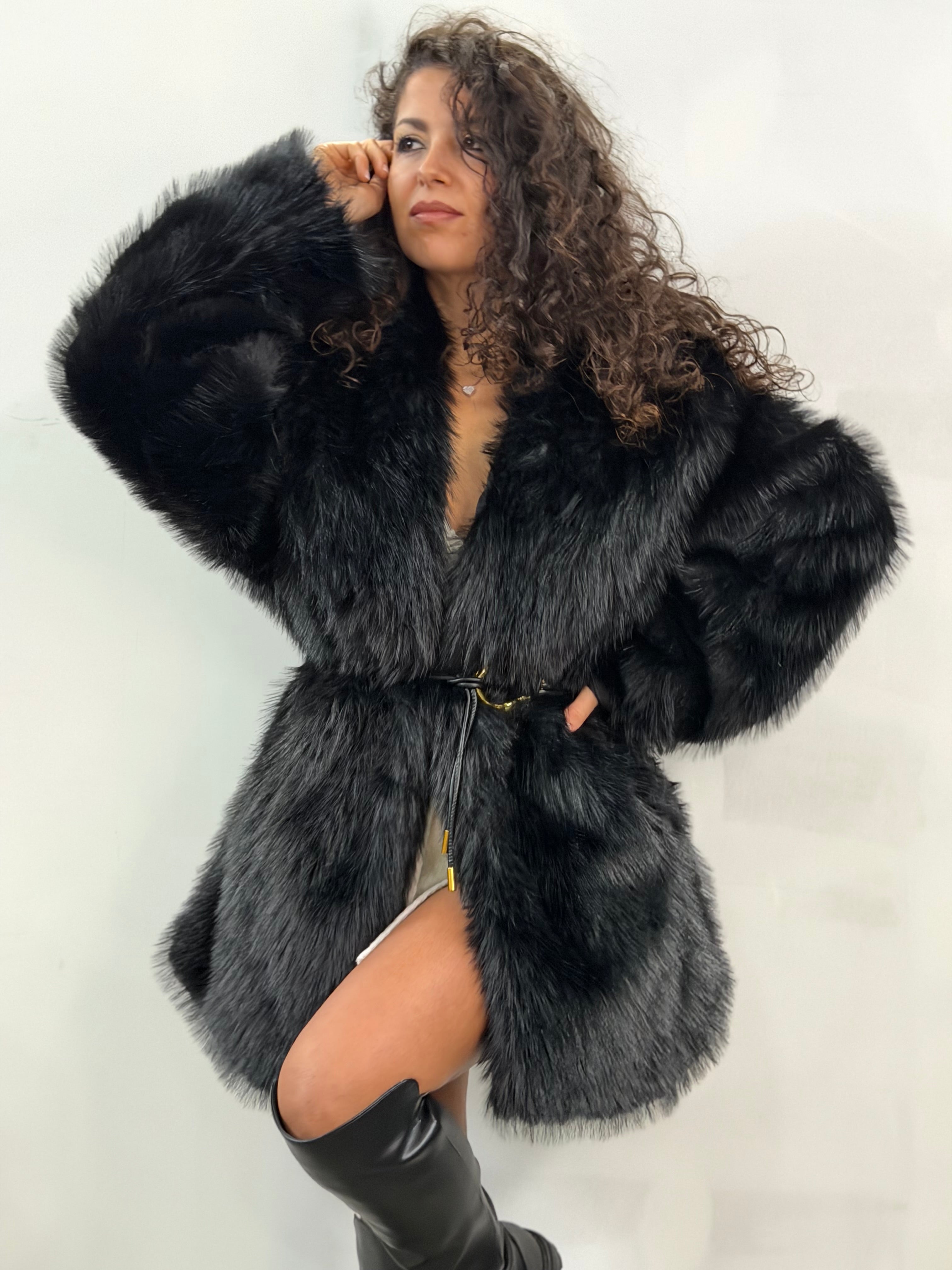 Ecopelliccia Courmayeur Nera