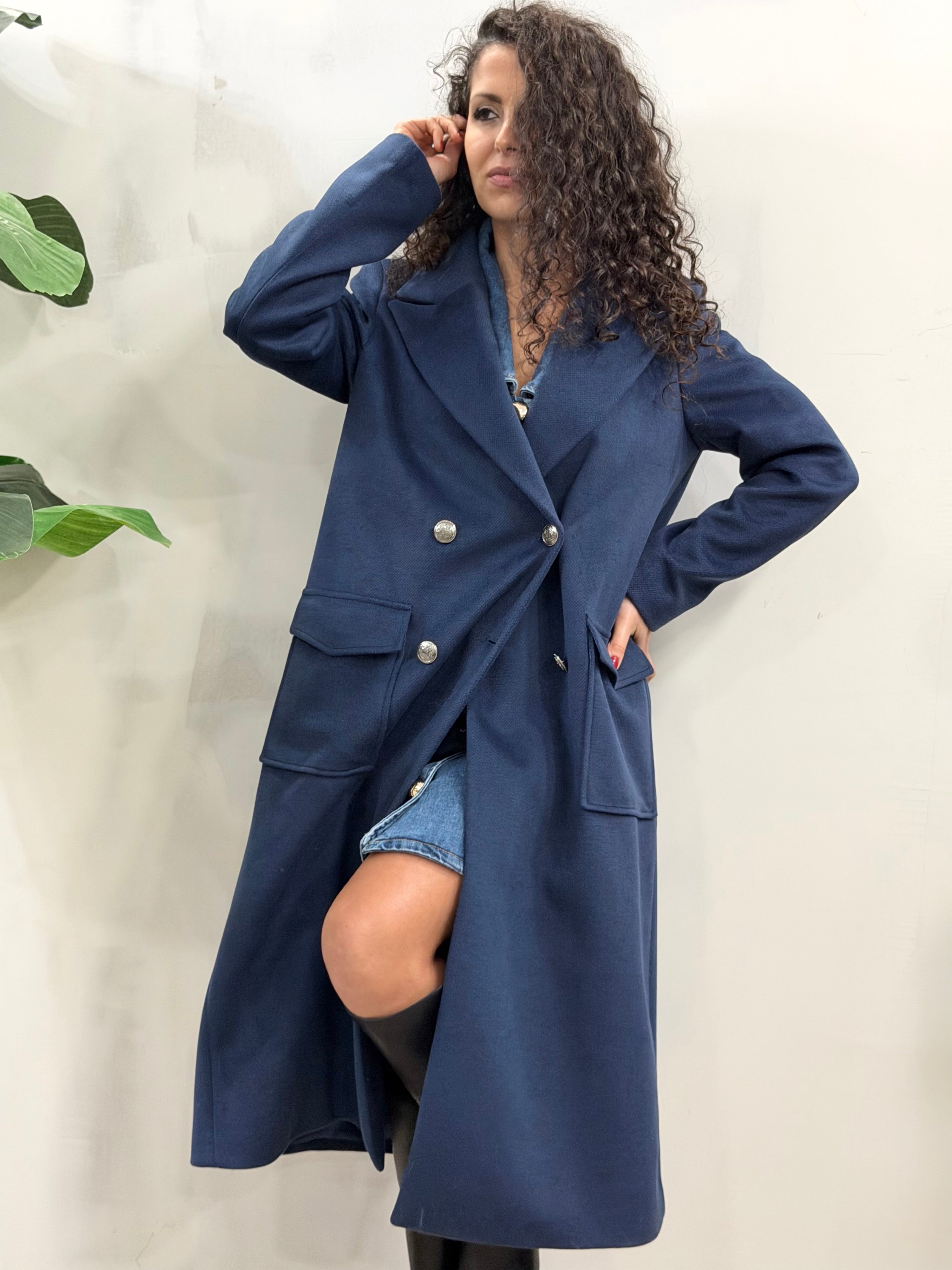 AnyPlace Cappotto Blu