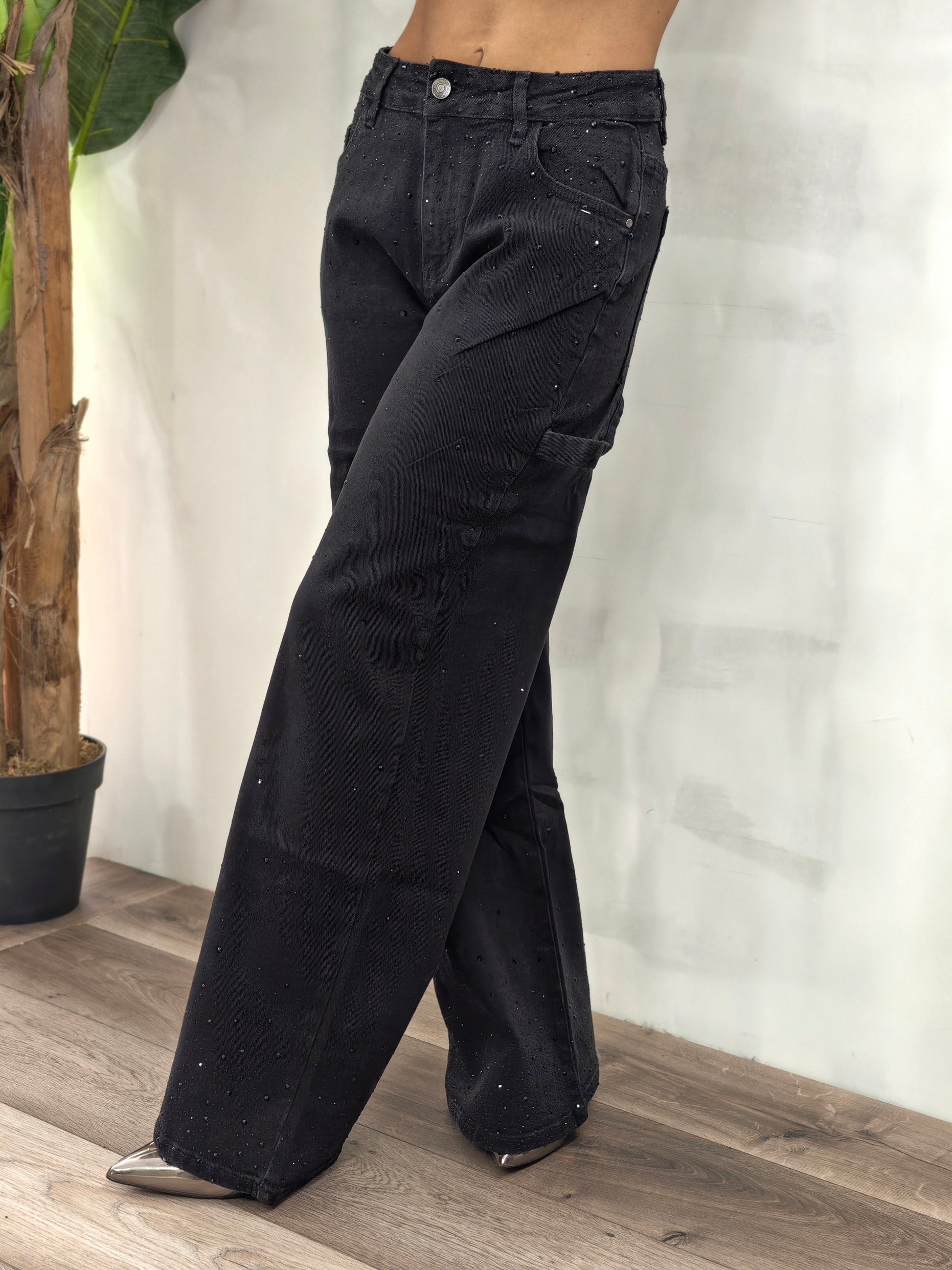 Jeans Black Sparkle