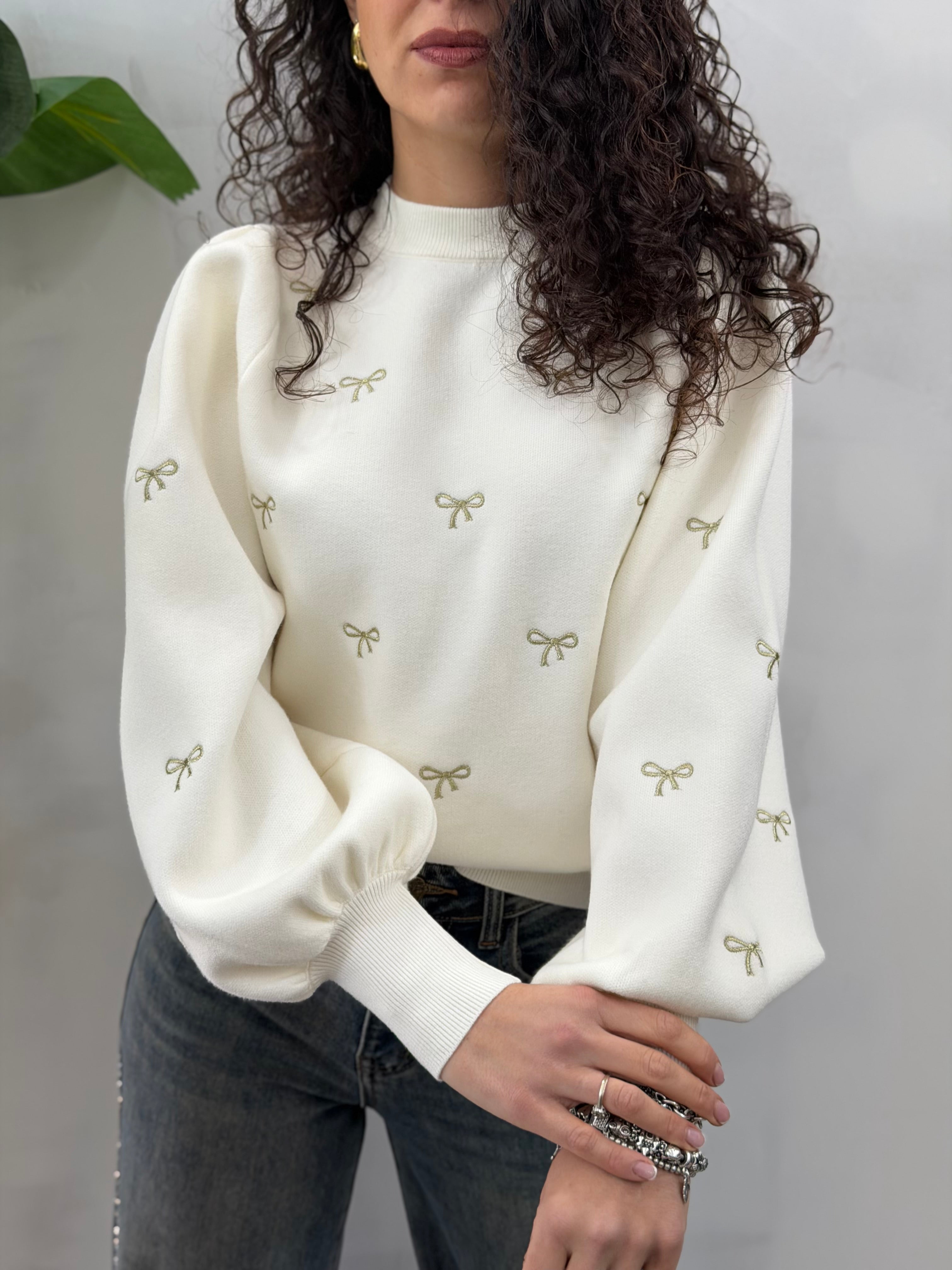 Pull Fiocchetti Bianco