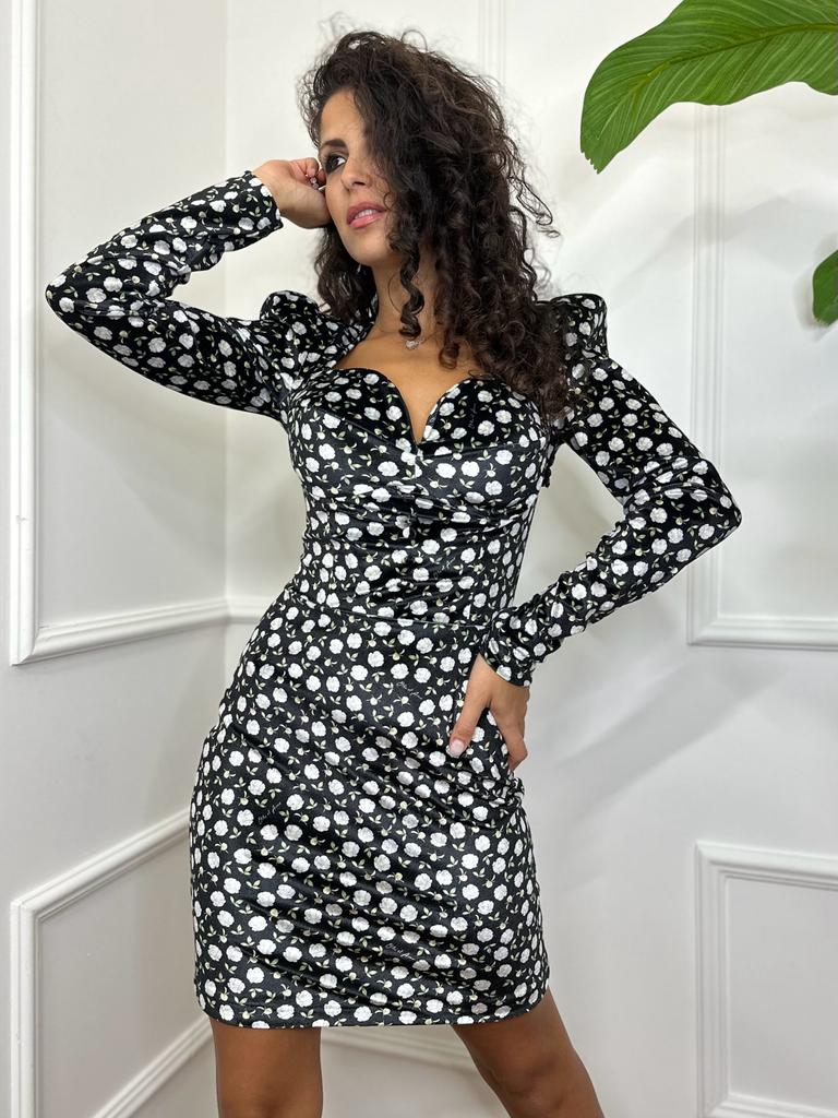 Odi et Amo Abito Fiori Bianchi