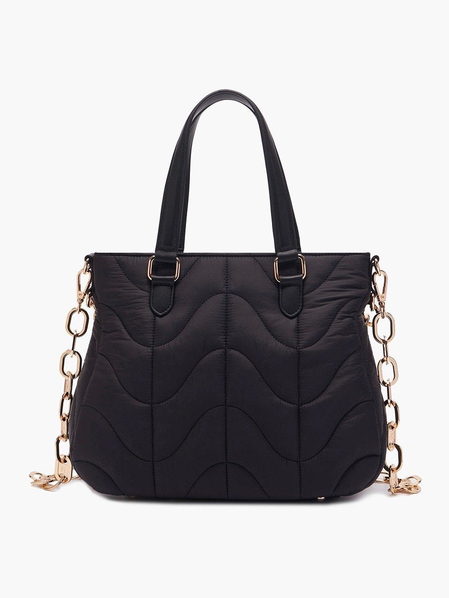 La Carrie Shopping Nylon Nera