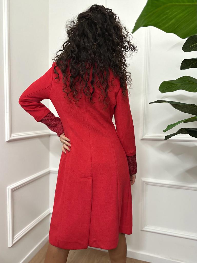 Roberta Biagi Cappotto Rosso