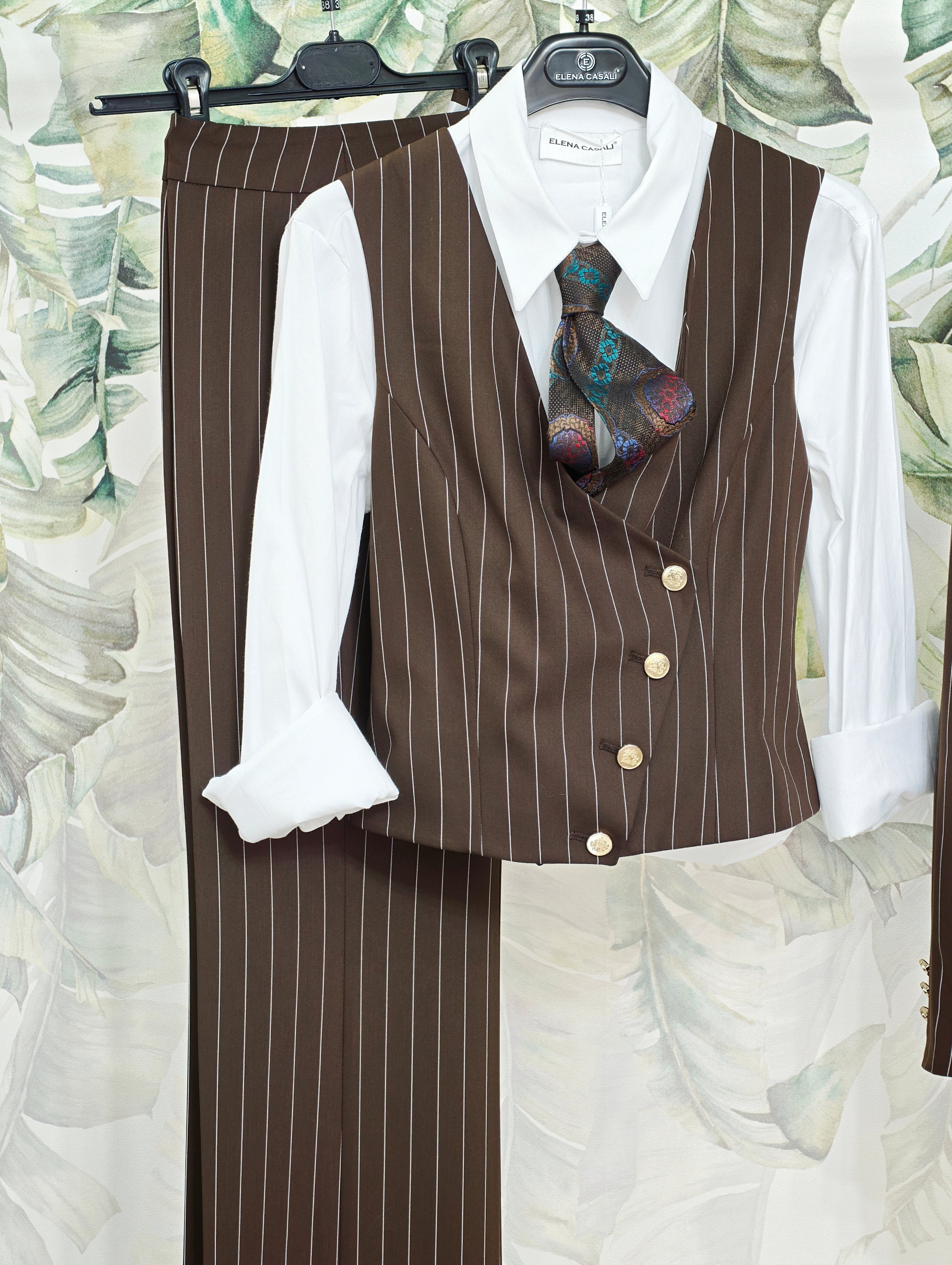 Tailleur 3 Pezzi Moka