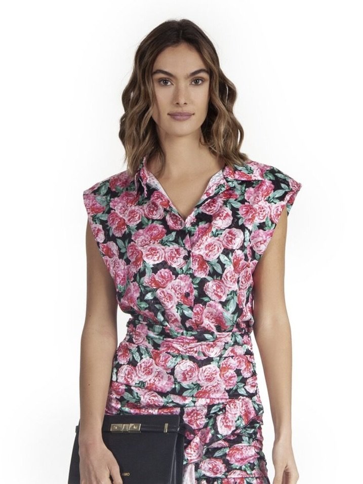 Odi et Amo Camicia Rose Rosa