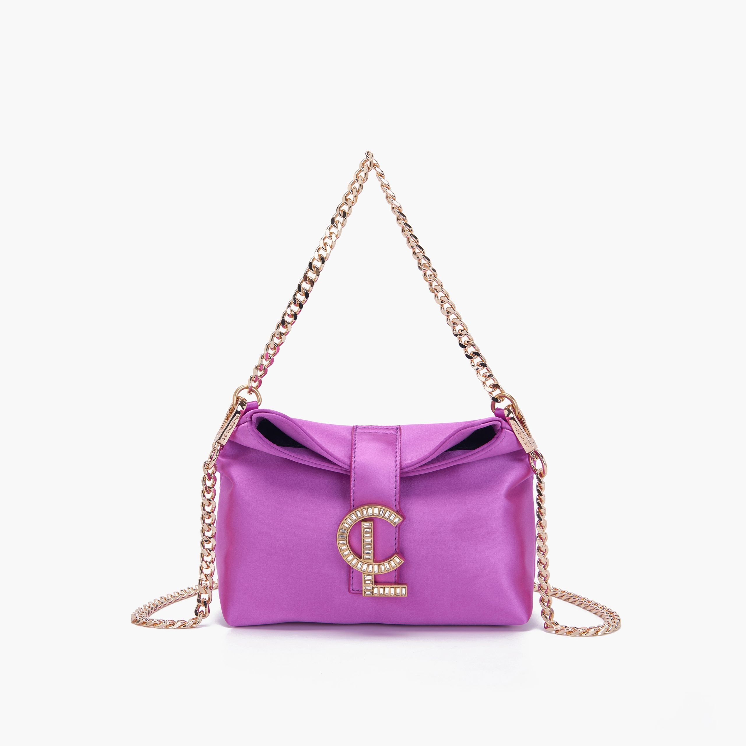La Carrie Pochette Raso Violet