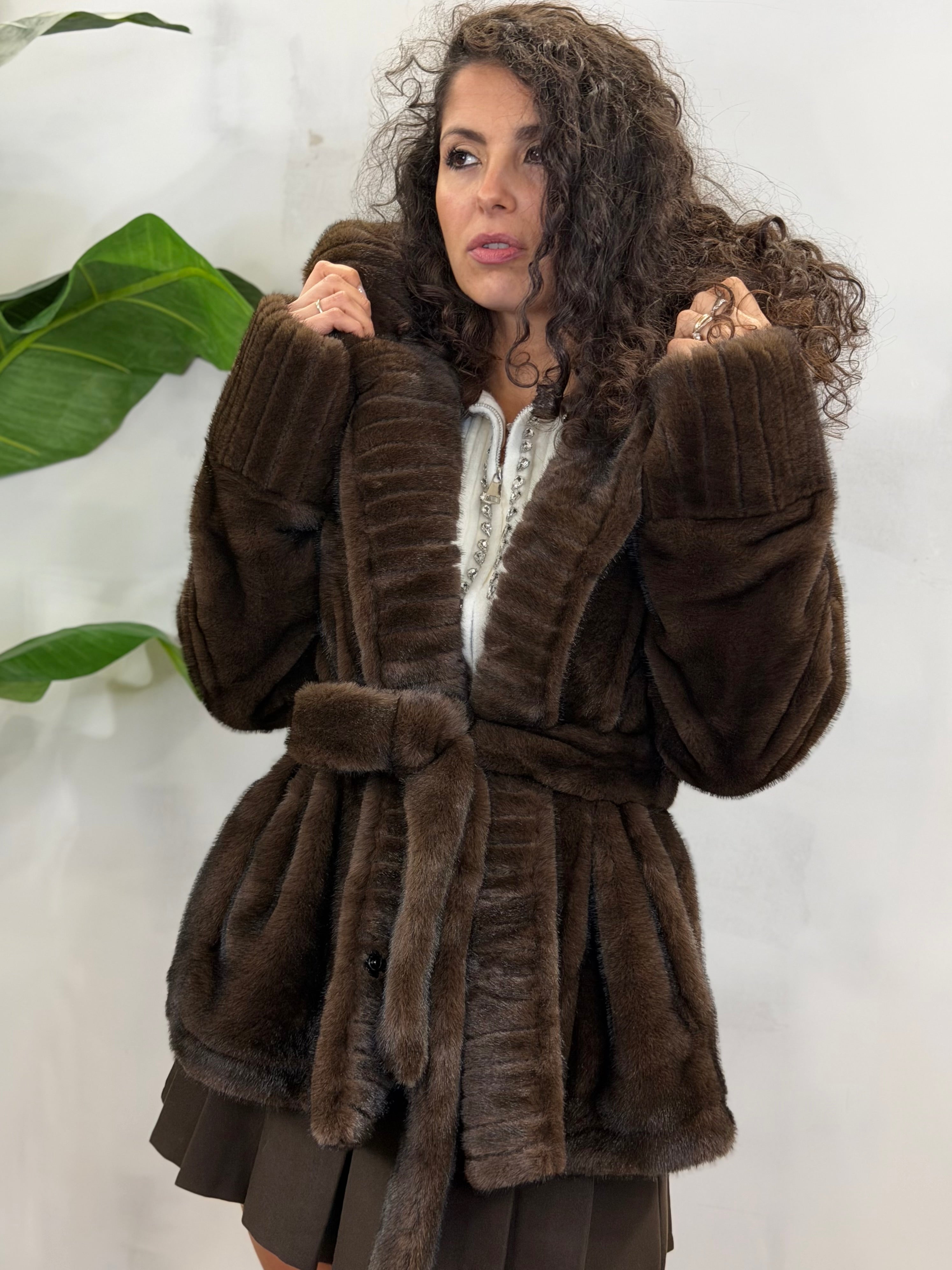 Eco Pelliccia Mod. Visone