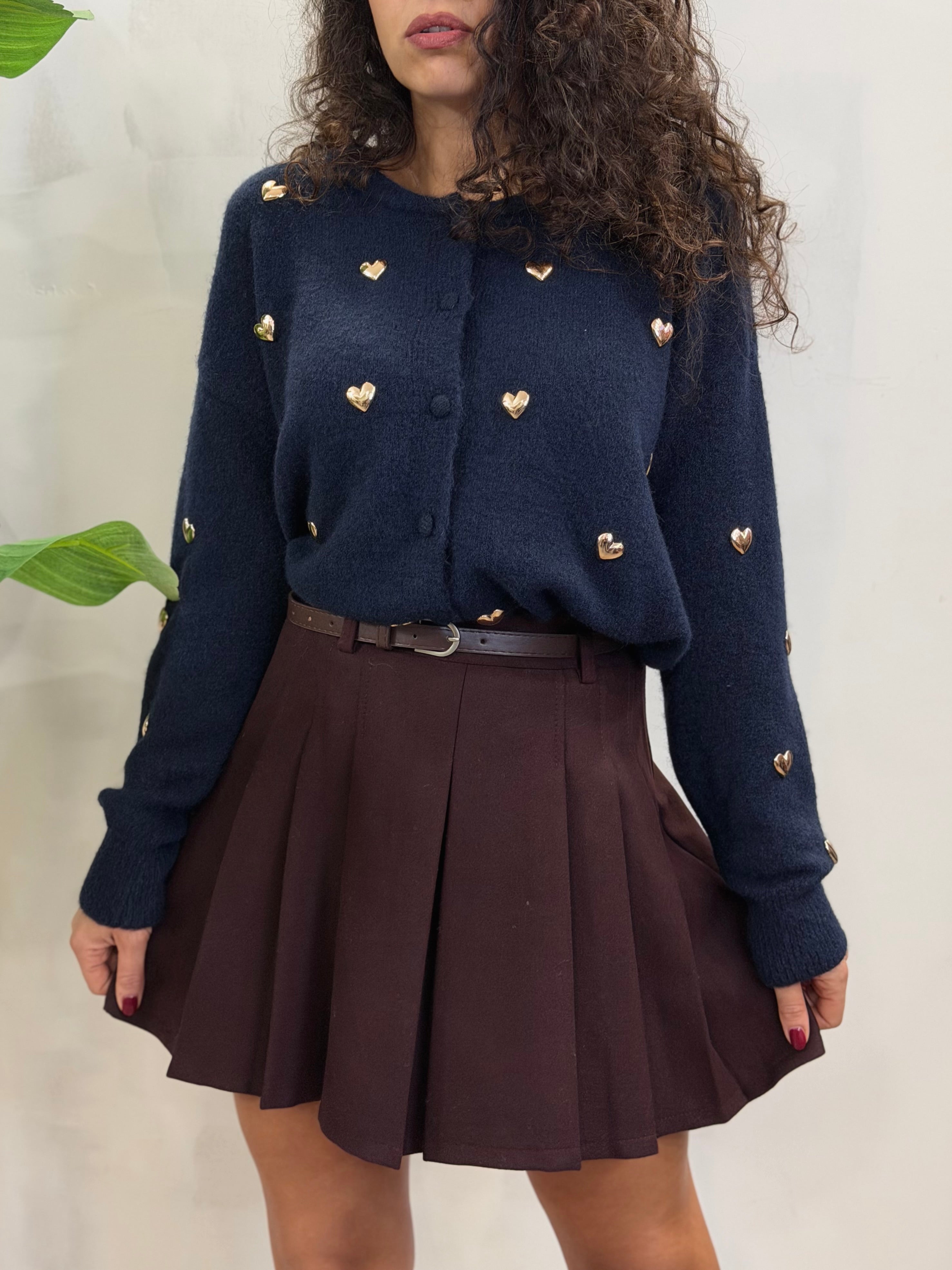 Cardigan Cœur Blu