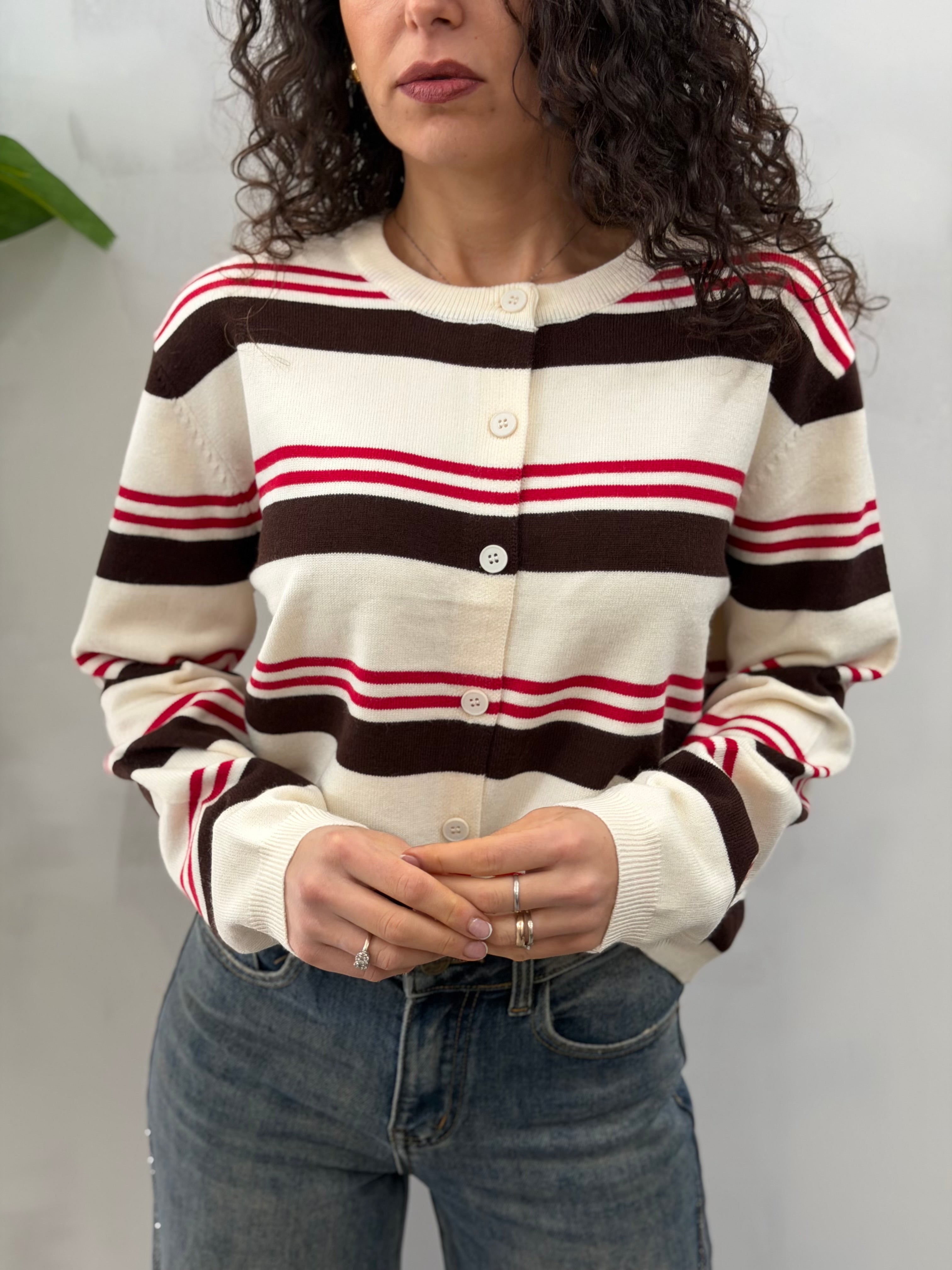 Cardigan Righe