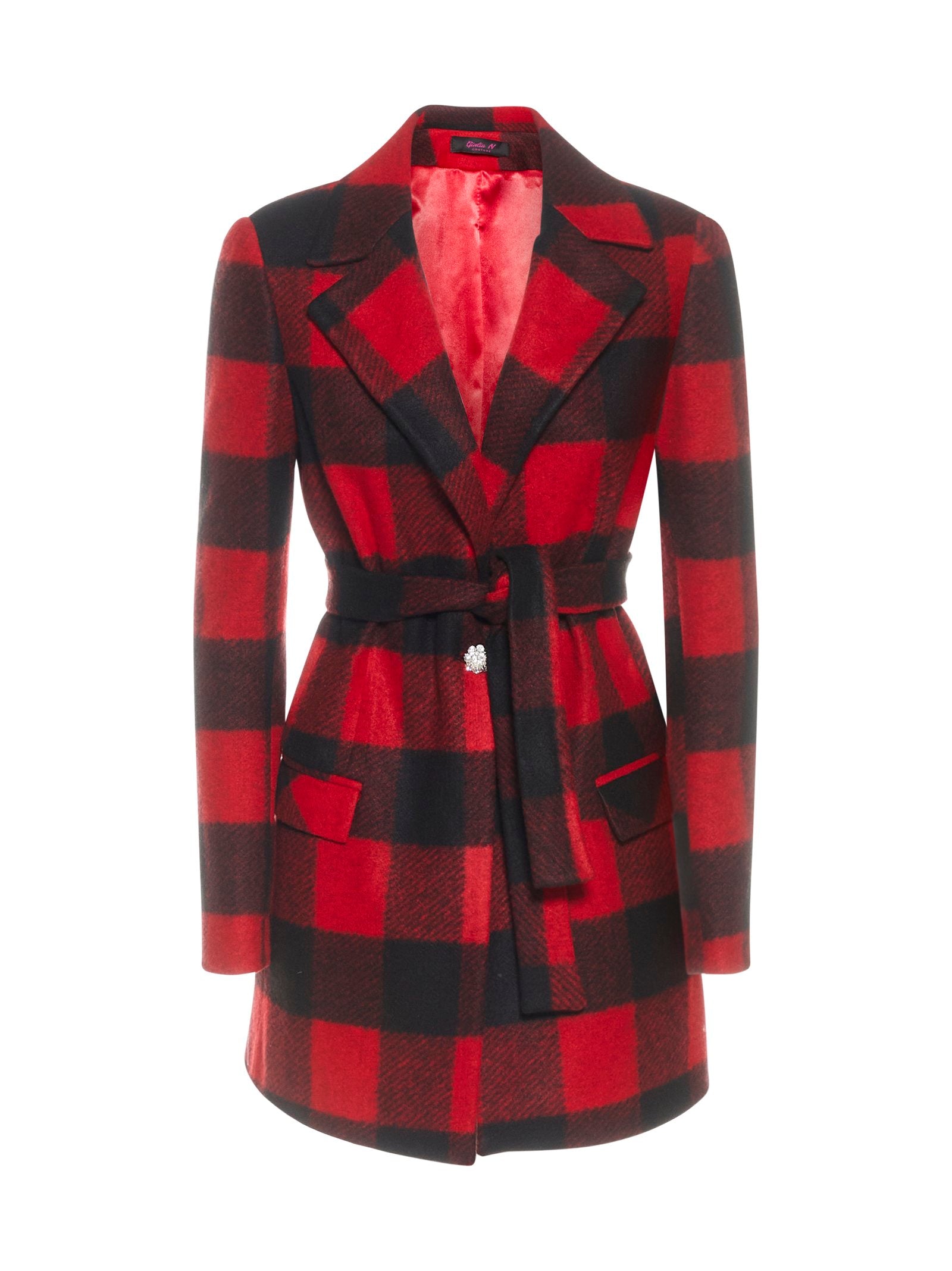 Giulia N. Giacca Check Tartan
