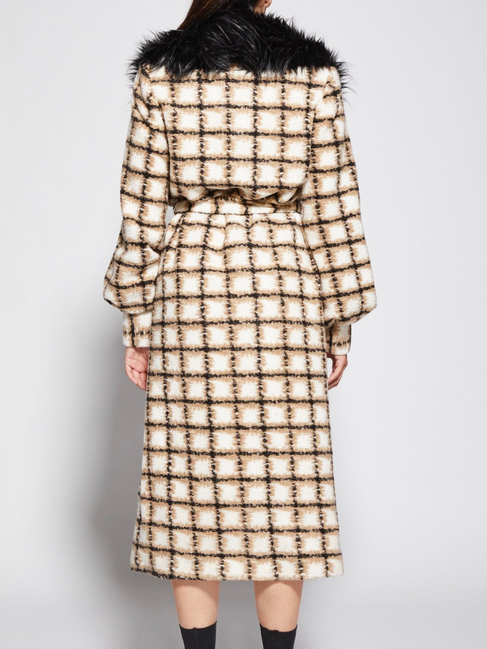 Giulia N. Cappotto Lungo Beige