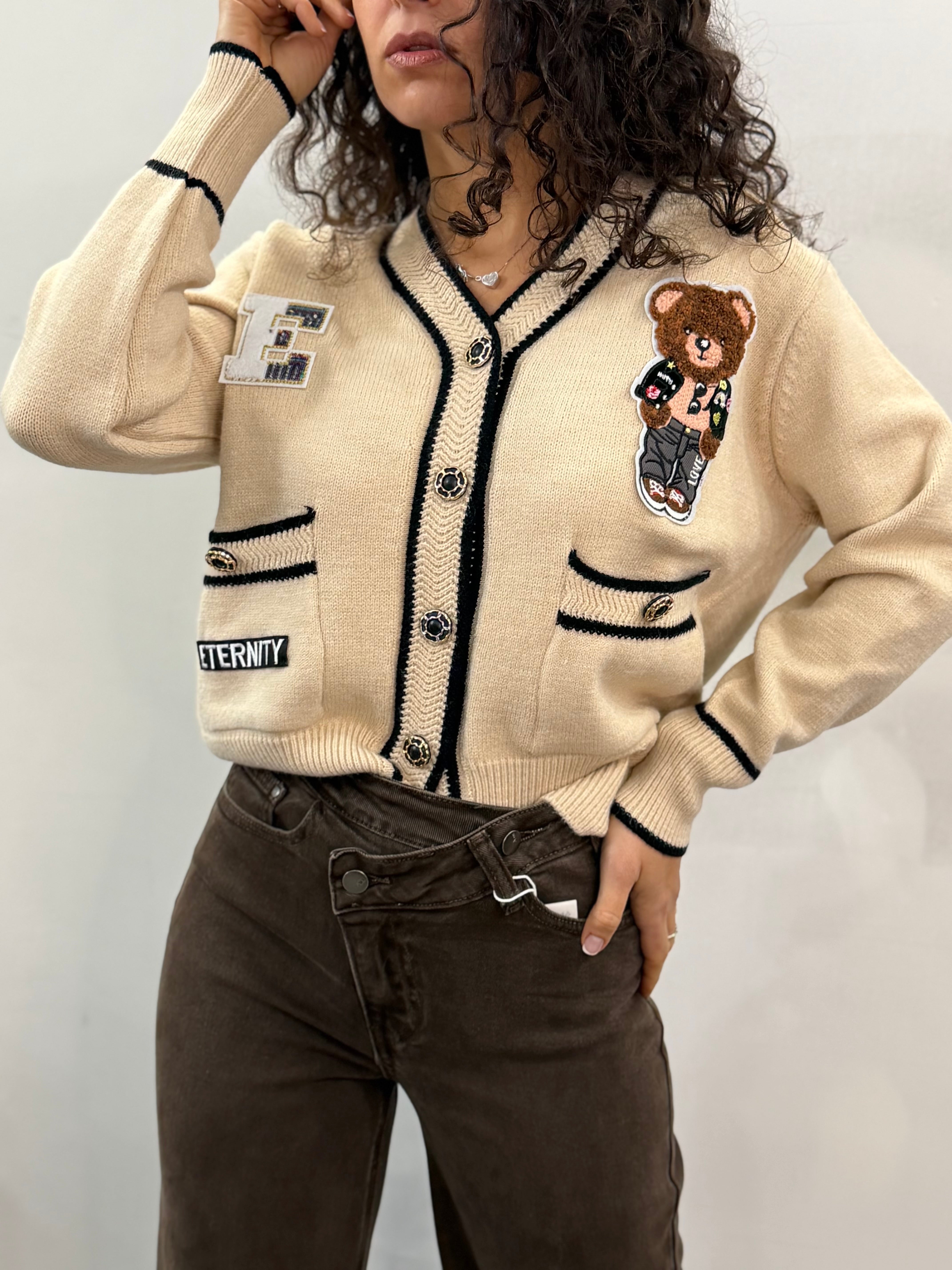 Cardigan Eternity Beige