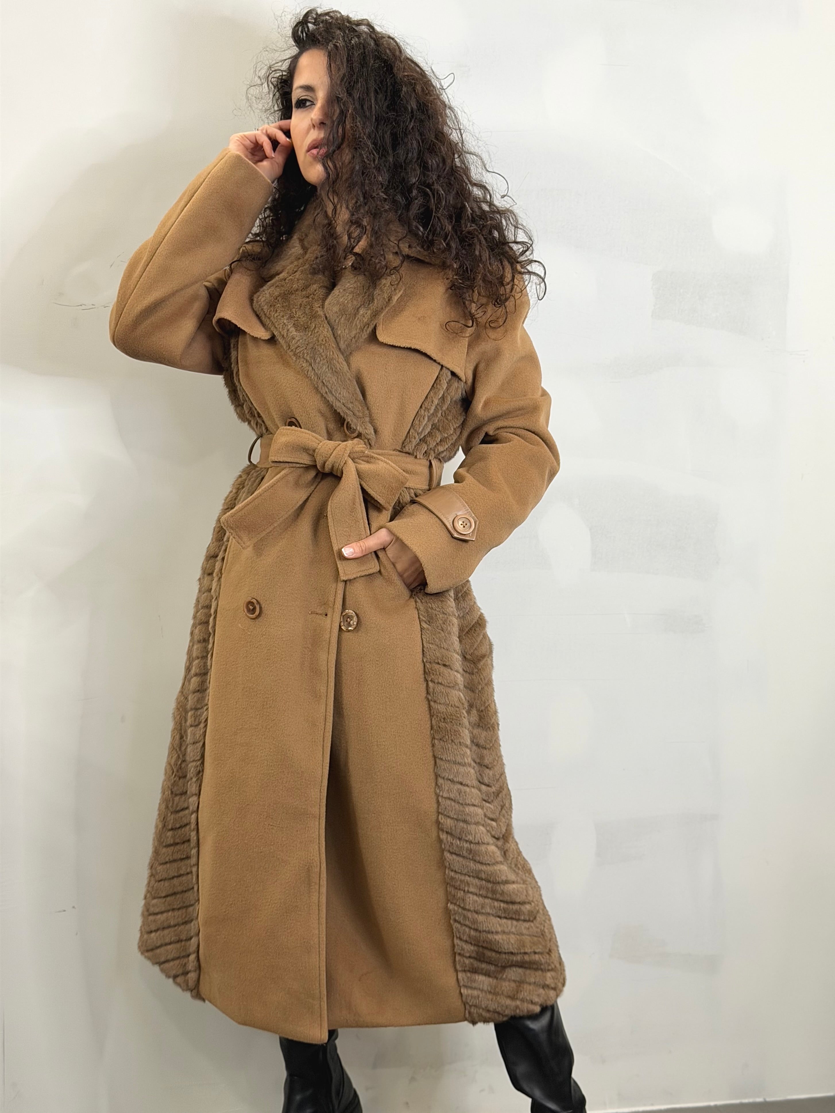 Cappotto Aspen Camel