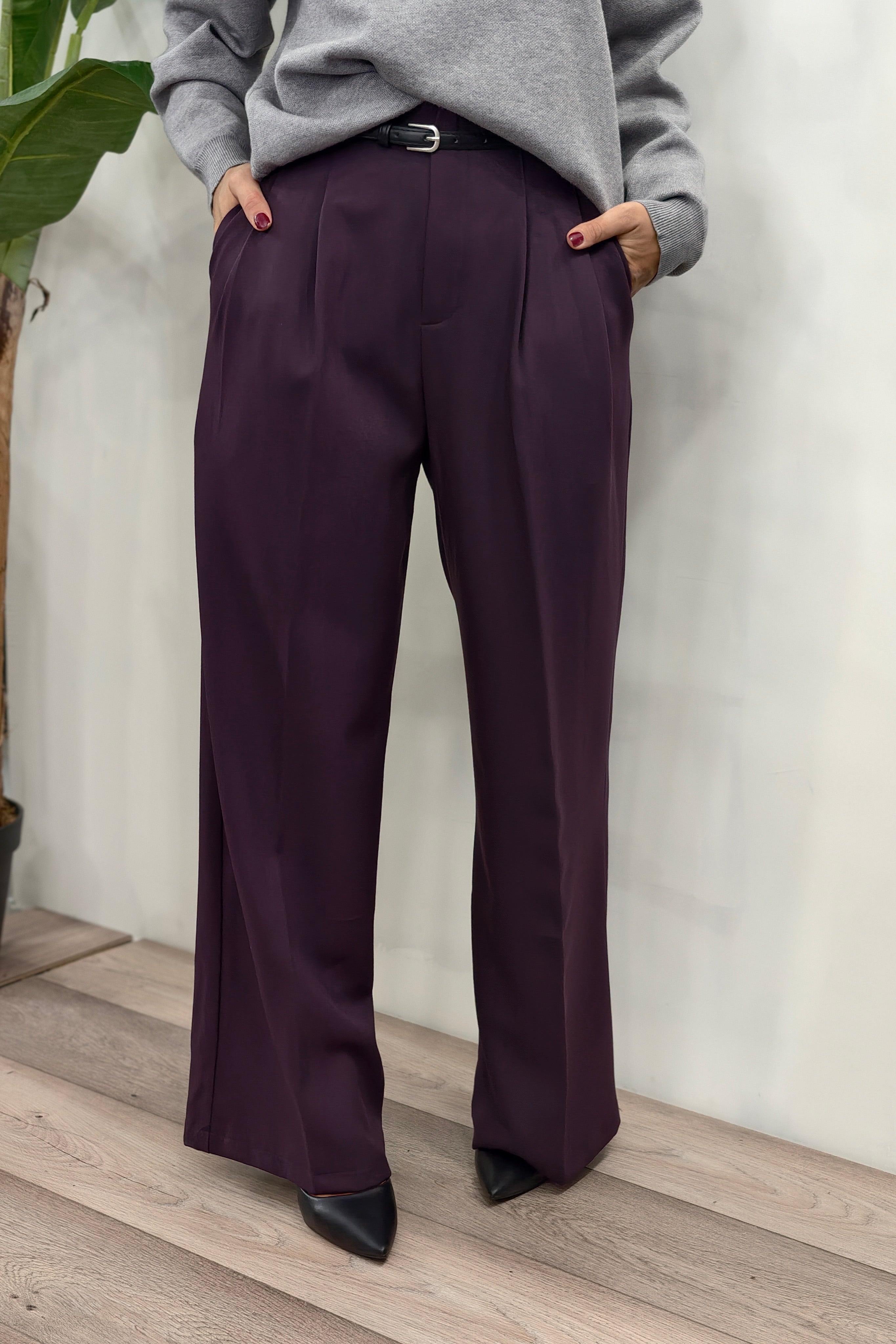 Pantalone Paris Prugna