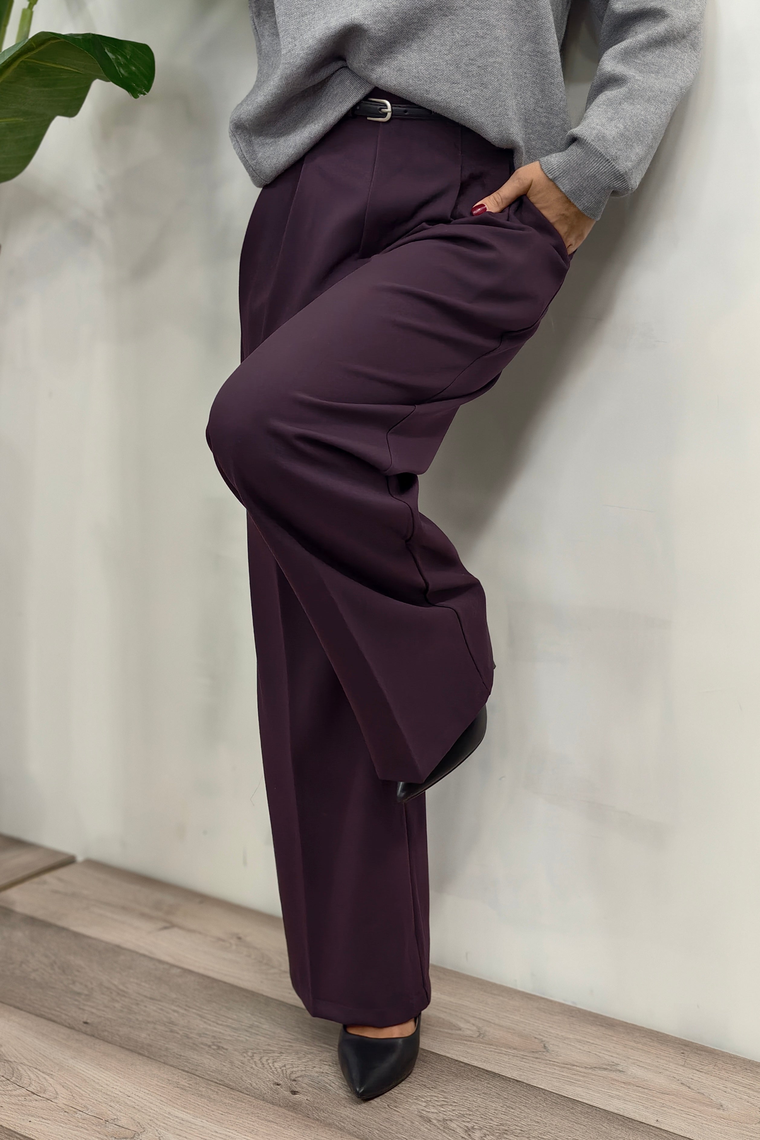 Pantalone Paris Prugna