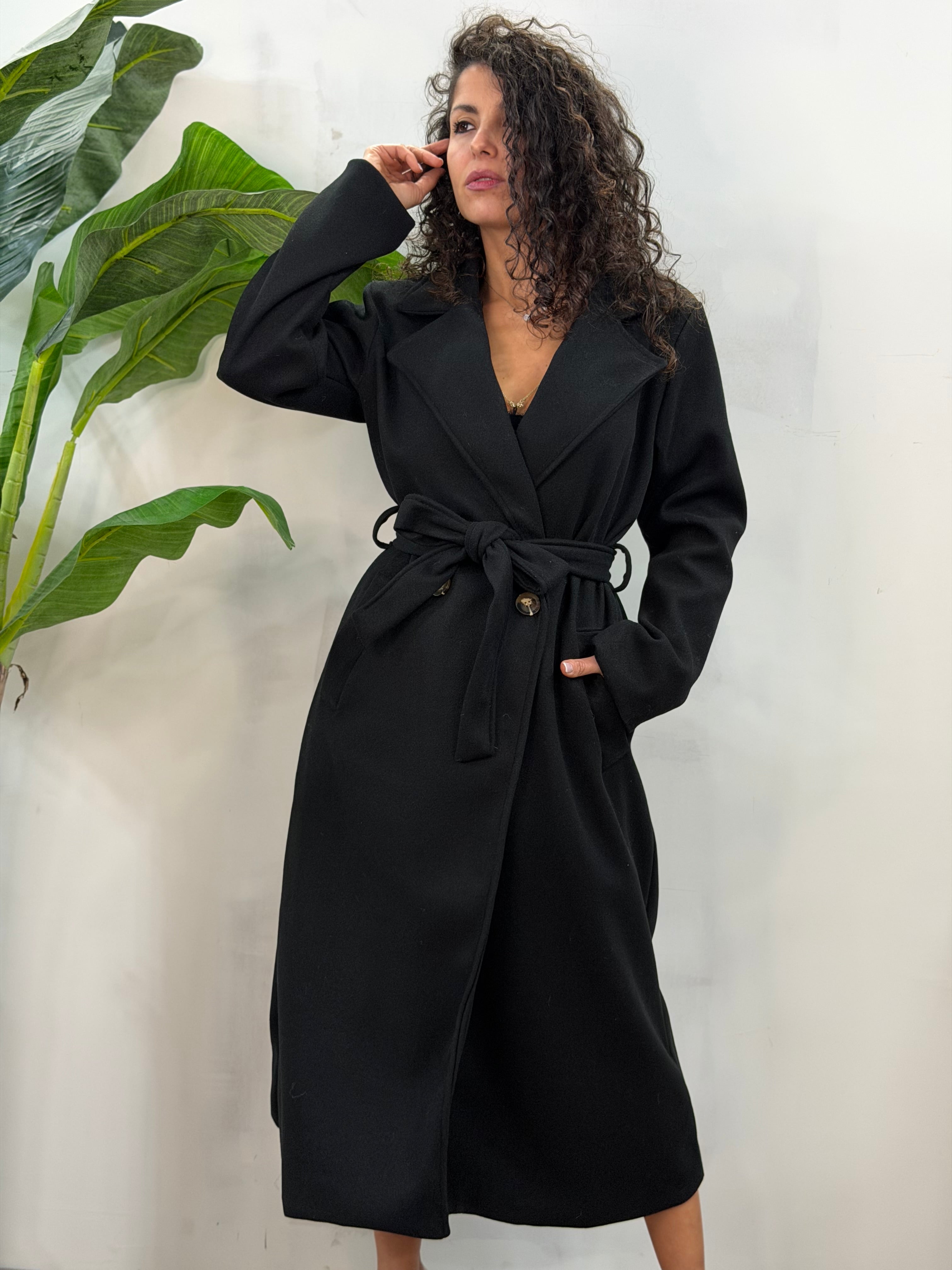 Cappotto Georgina Nero