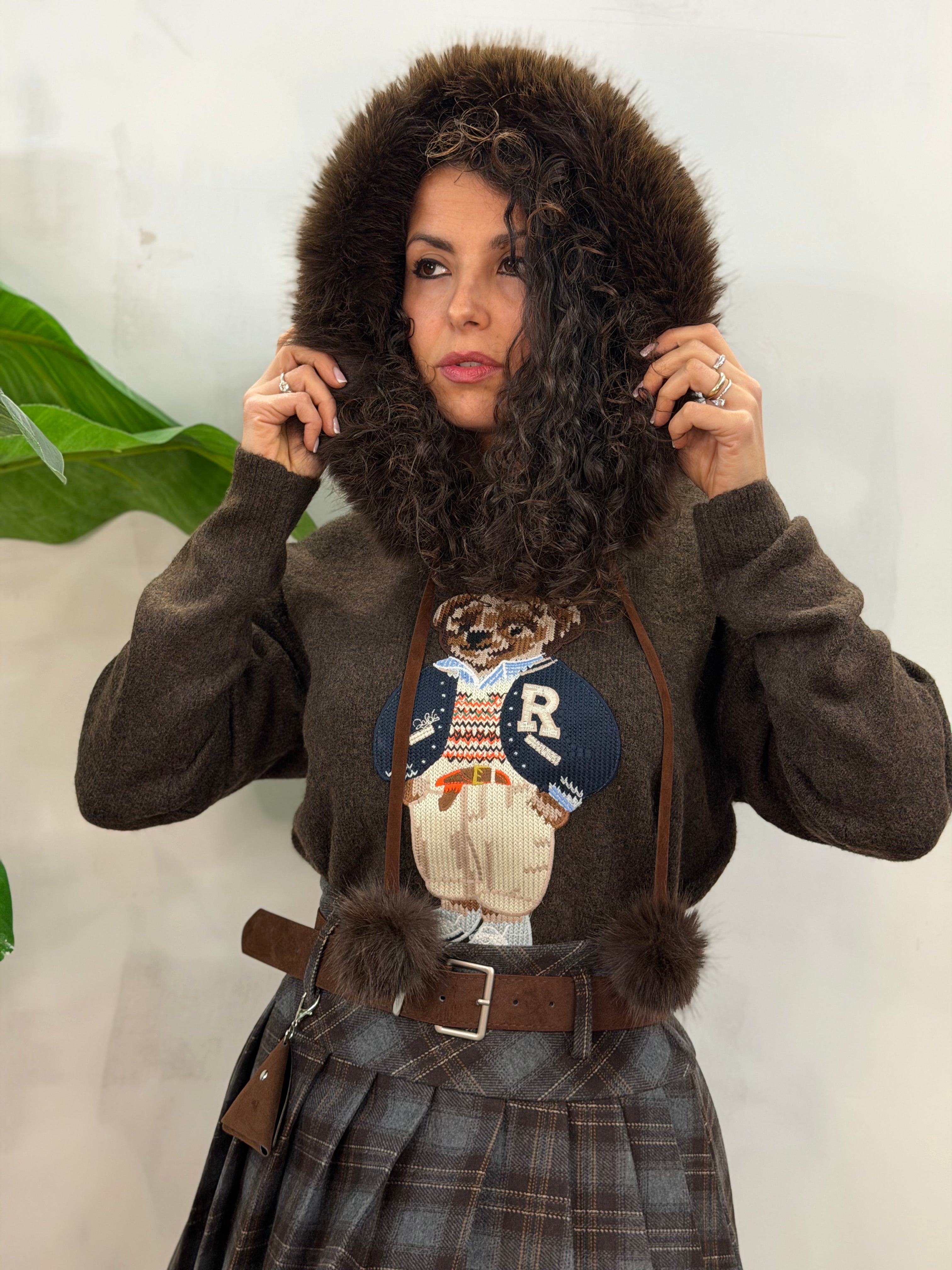 Pull Orso Ralph Marrone