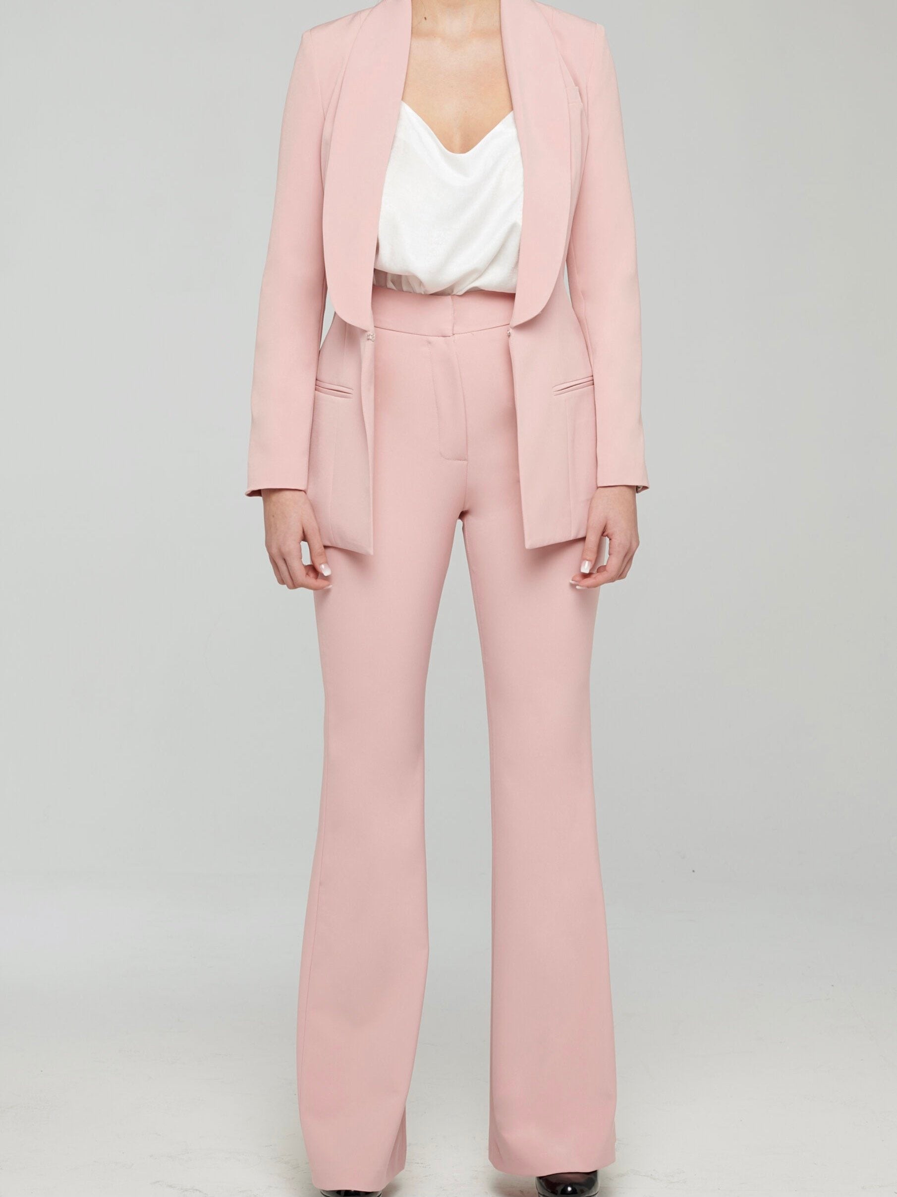 Silence Pantalone Mezza Zampa Rosa