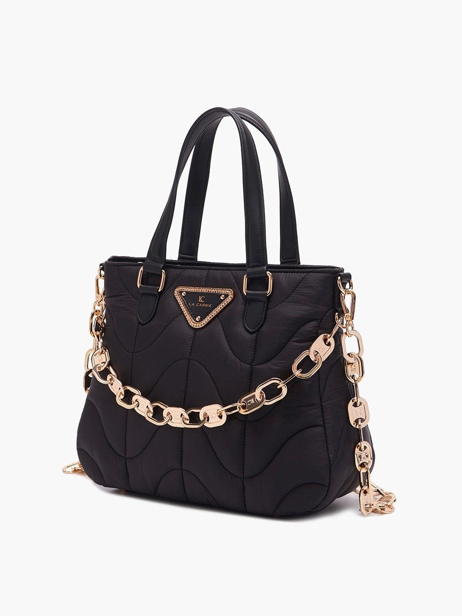 La Carrie Shopping Nylon Nera