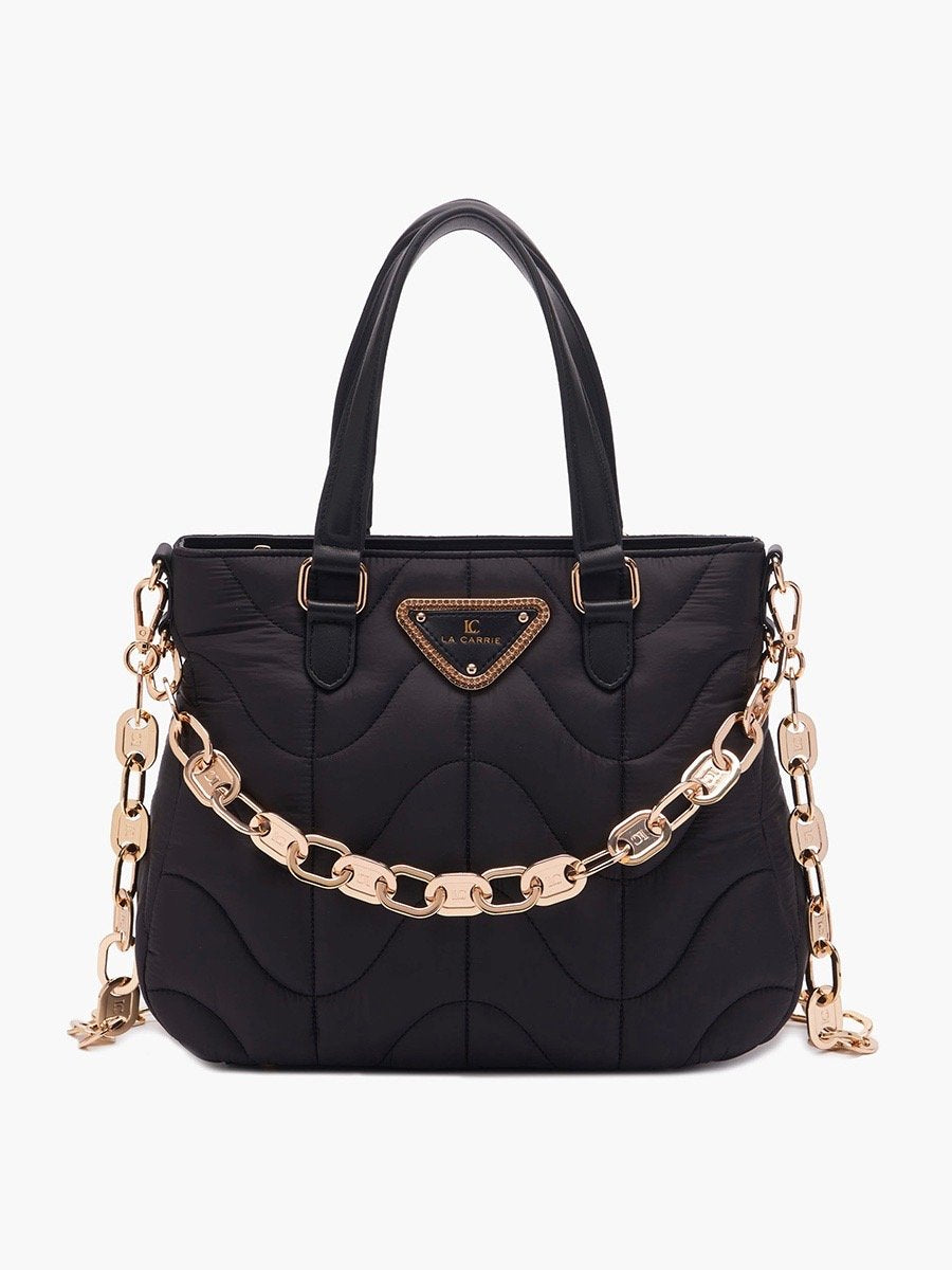 La Carrie Shopping Nylon Nera