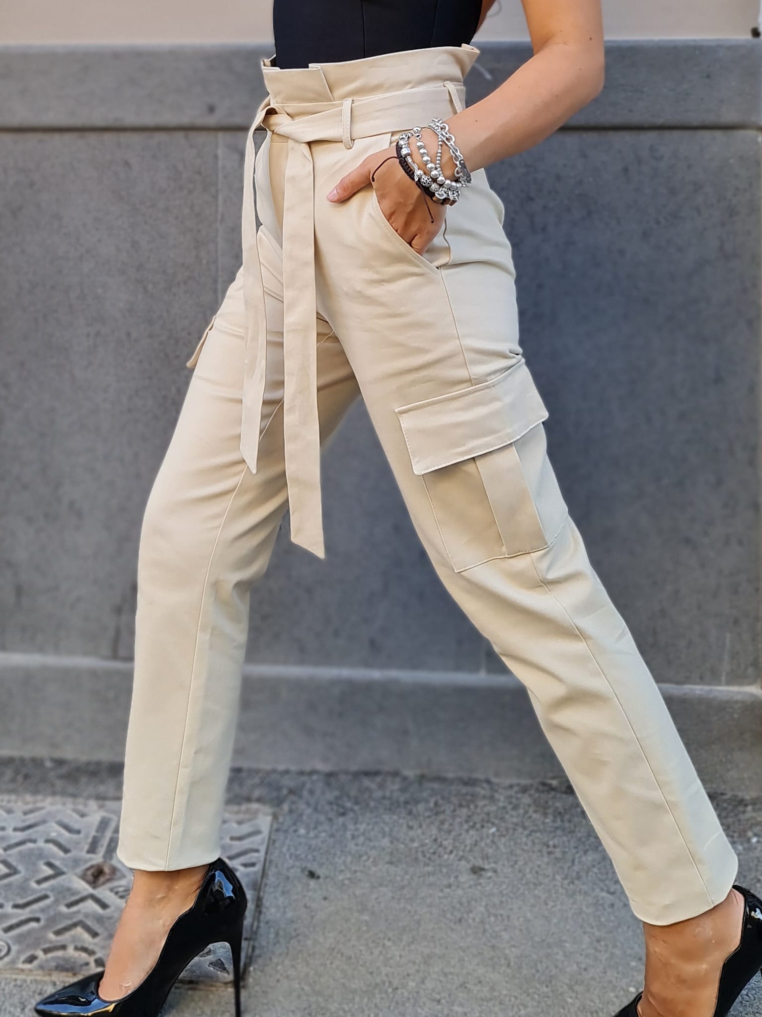 Feminista Cargo Alabama Beige