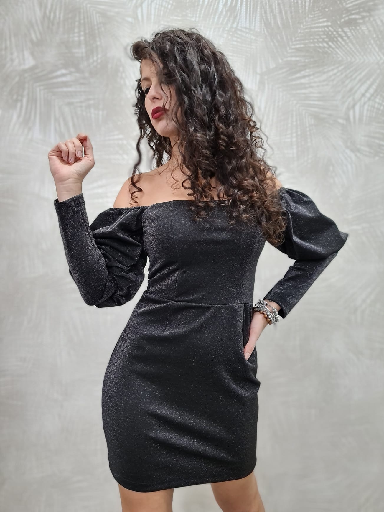 Queguapa Dress  Lurex