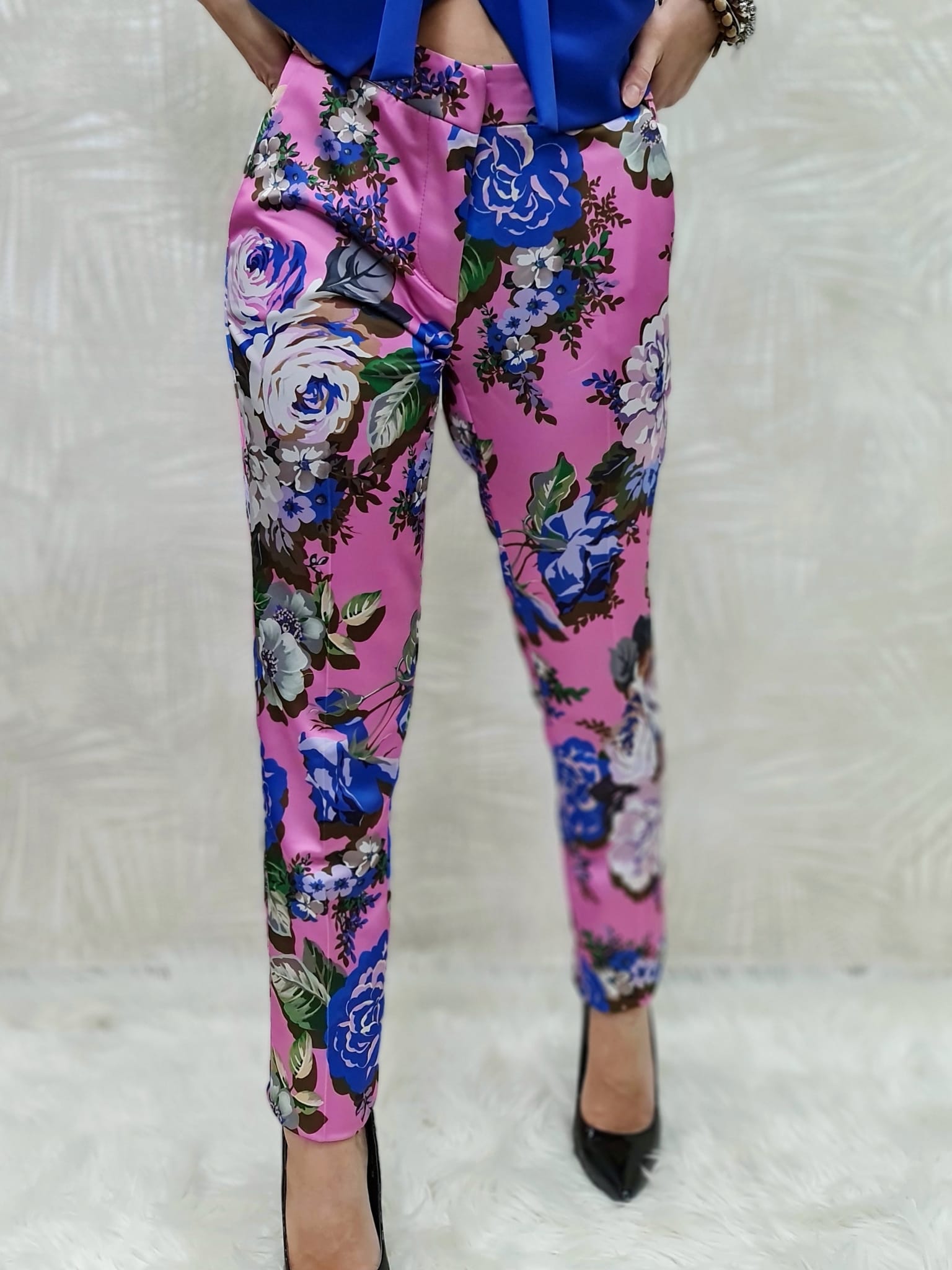 Revise Pantalone Flowers