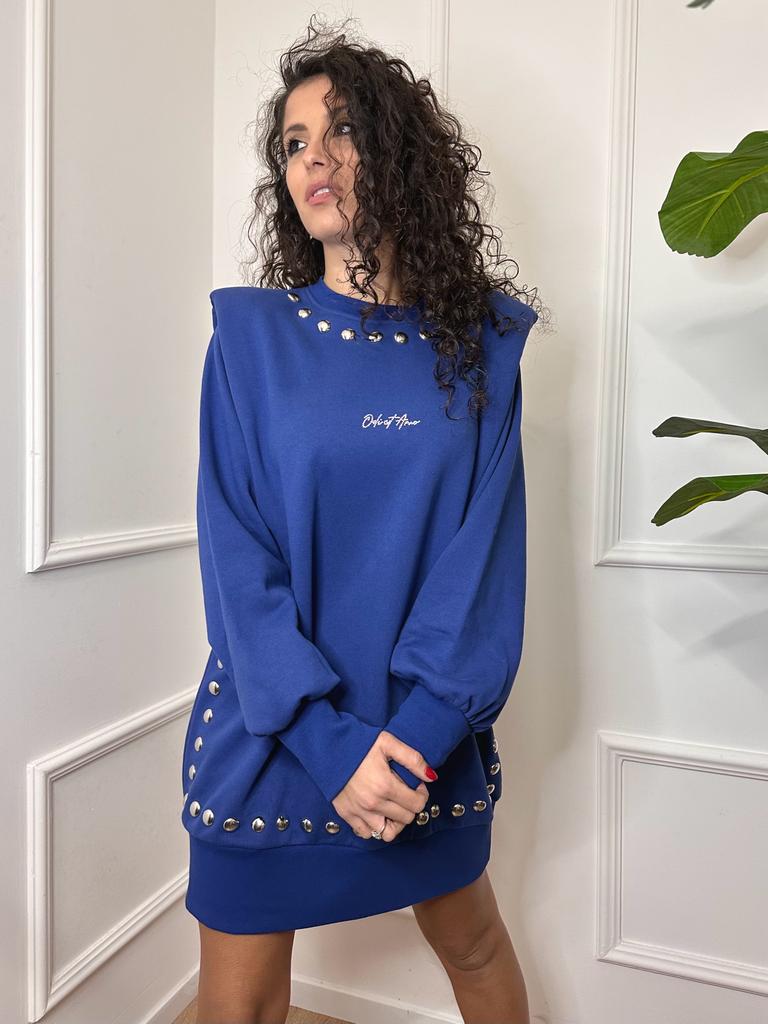 Odi et Amo Abito Borchie Blu