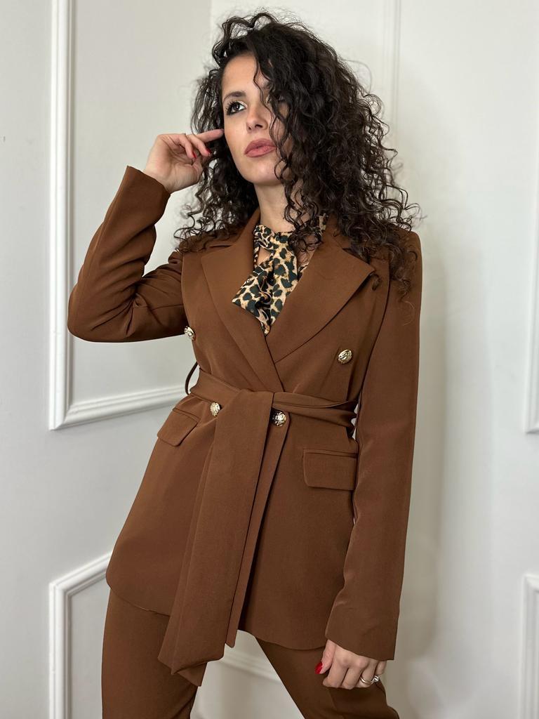 Queguapa Tailleur Brown
