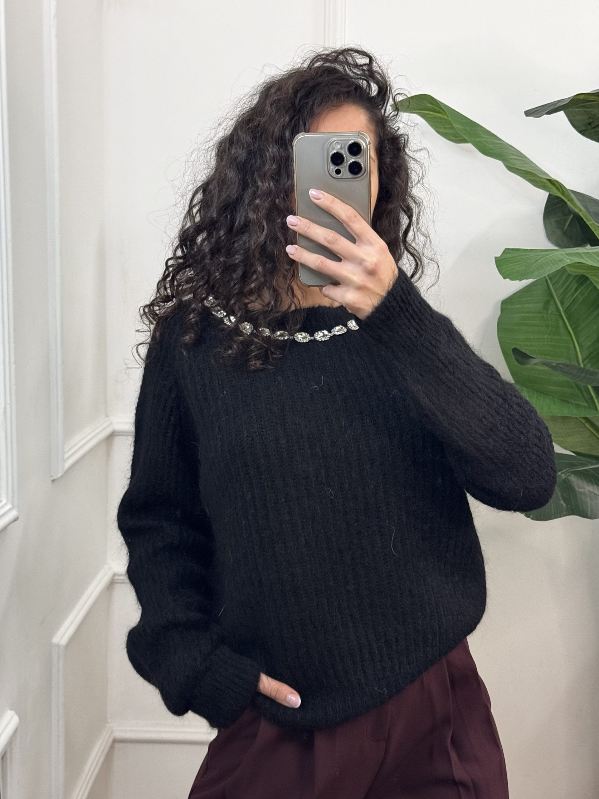 AnyPlace Pull Collier Black