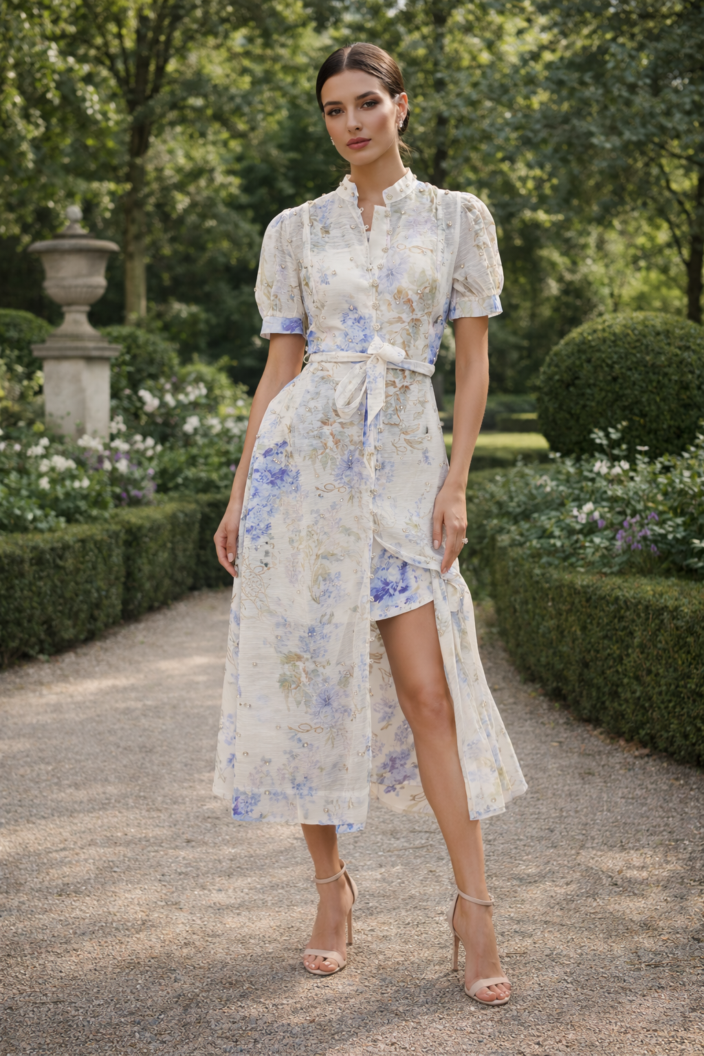 Abito Versailles Blu