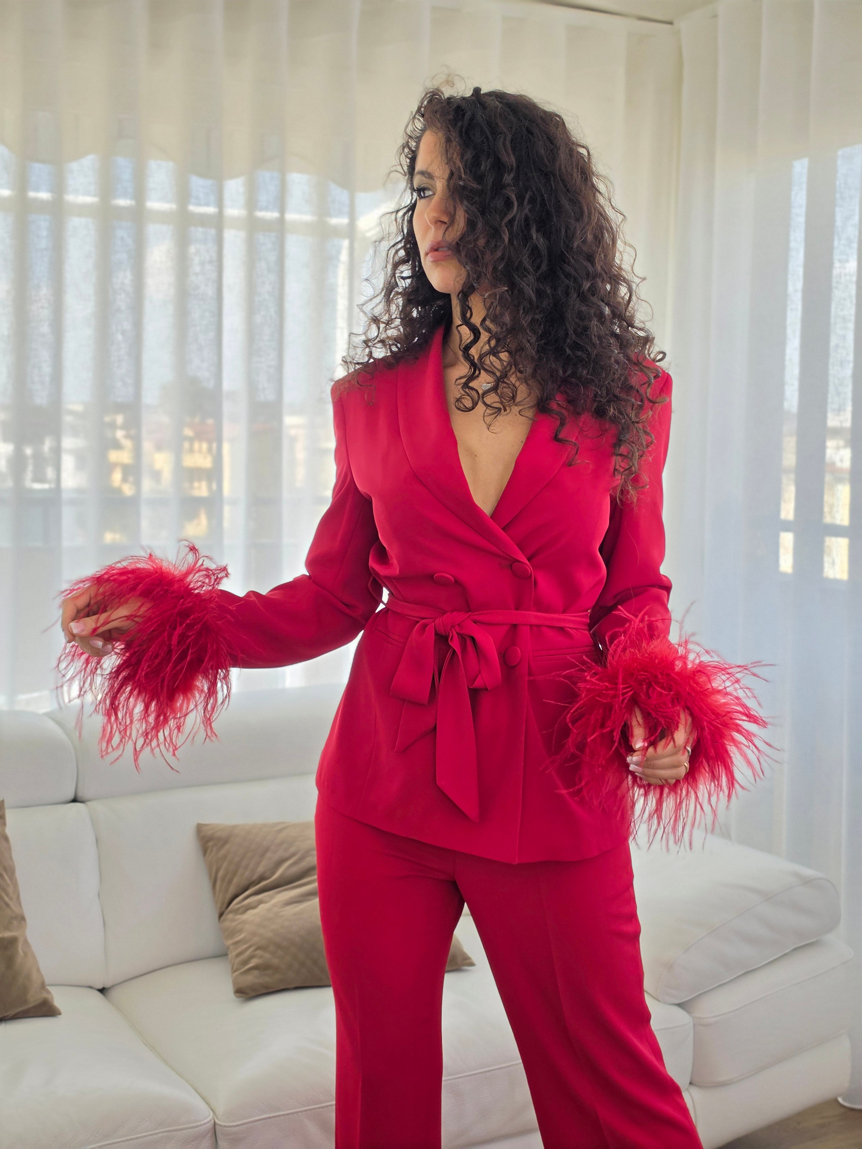 Tailleur DoppioPetto Piume